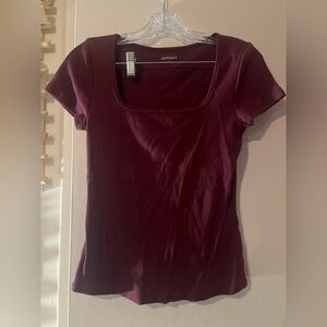 2 for $5, Plum Red Old Navy NWOT Scoop Neck Top
